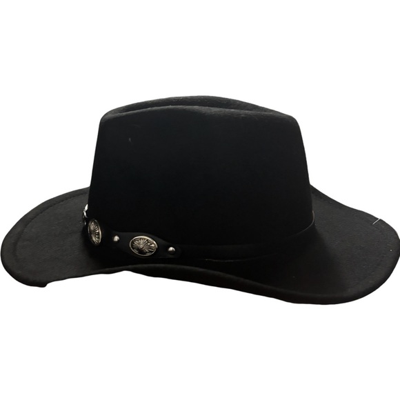 VINCE CAMUTO
Felted Cowboy Hat with Conch Belt NWTS main image 9